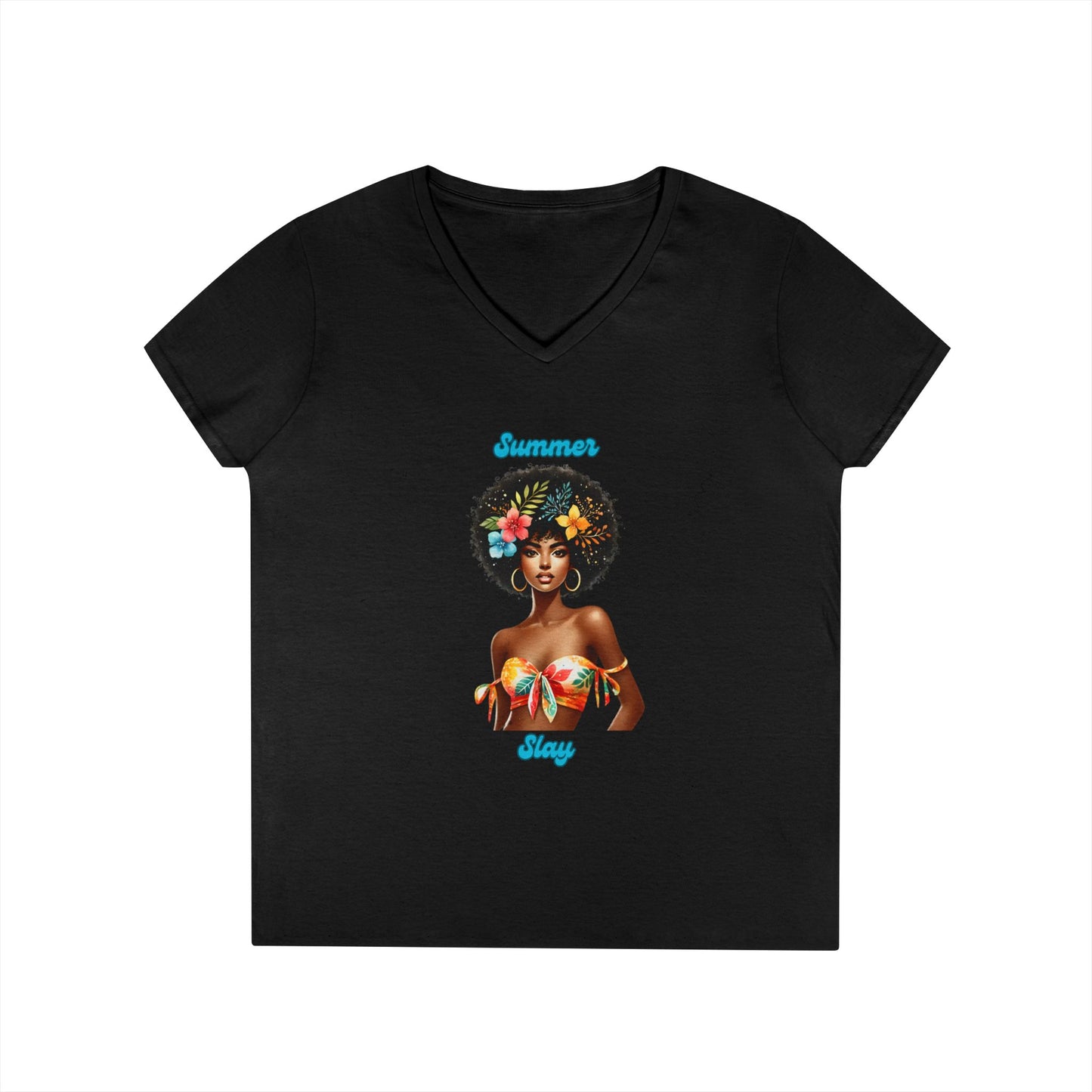 Summer Slay 2 Ladies' V-Neck T-Shirt