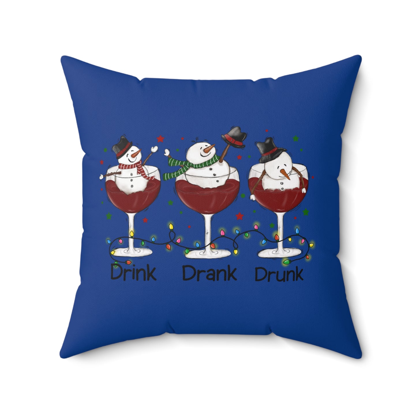 Drunk Snowmen-Dark Blue