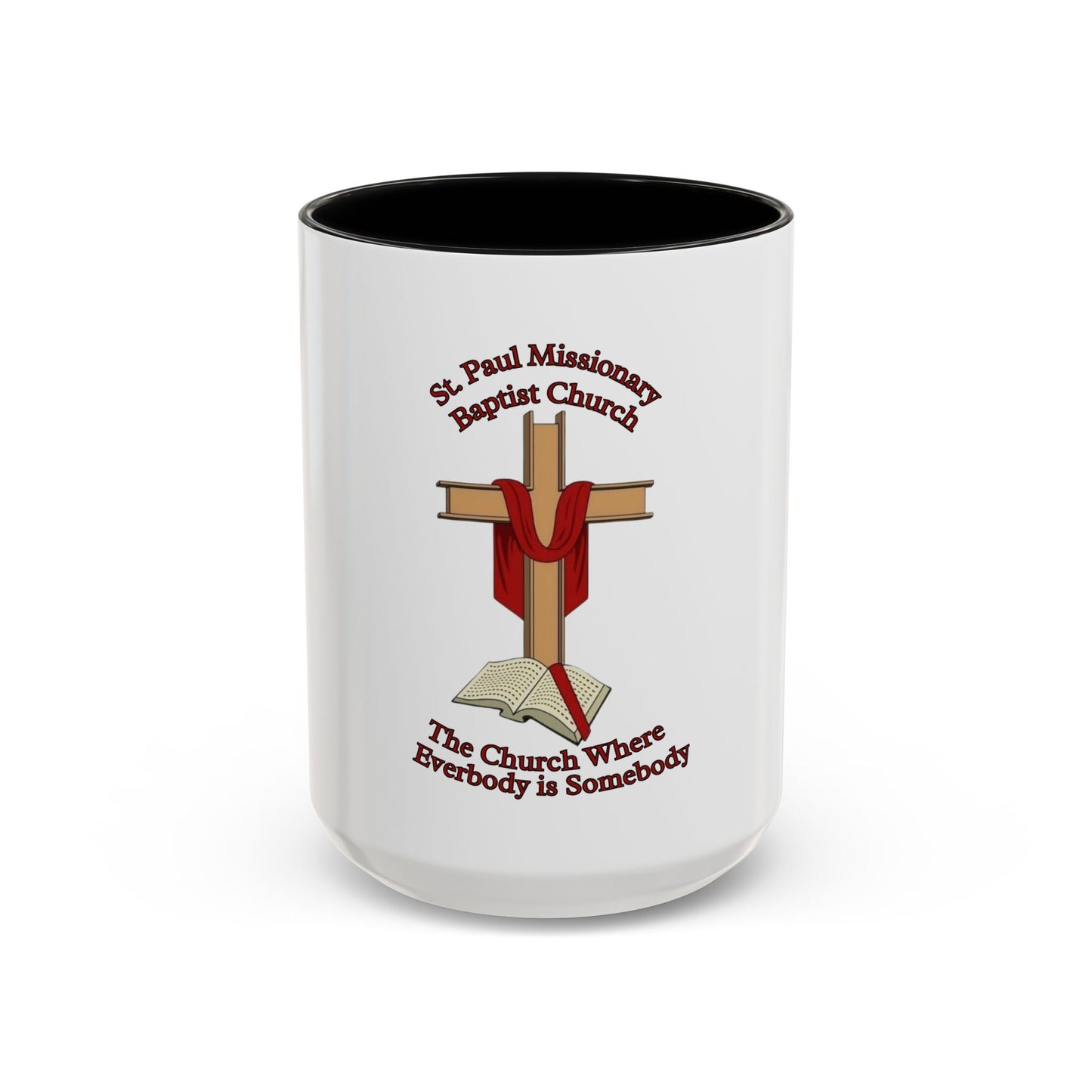 St. Paul Missionary Baptist Church Coffee Mug - Black