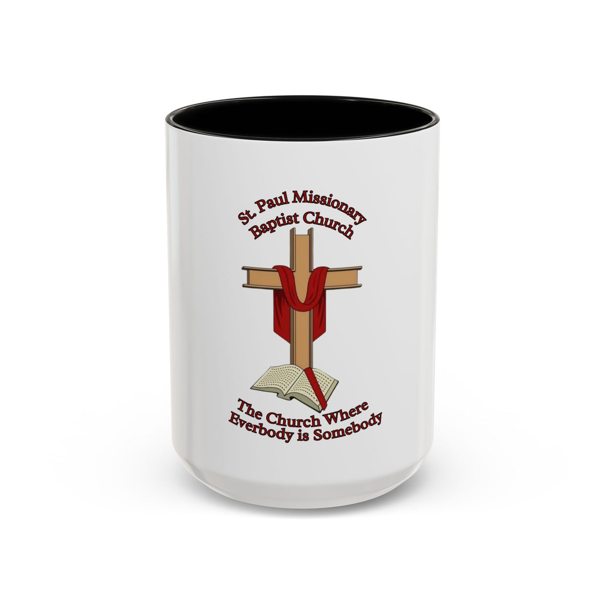 St. Paul Missionary Baptist Church Coffee Mug - Black