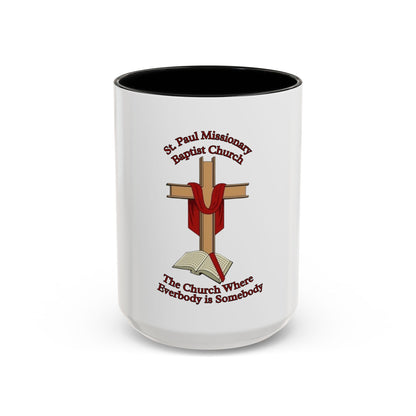 St. Paul Missionary Baptist Church Coffee Mug - Black