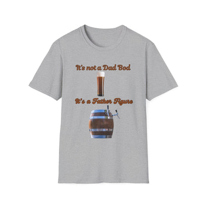 Funny Dad Bod T-Shirt, Father’s Day Gift, Unisex Humor Tee, Perfect for BBQs, Casual Outings, Family Gatherings