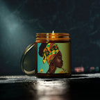 Yellow Flower-Scented Candles, Coconut Apricot Wax (4oz, 9oz)