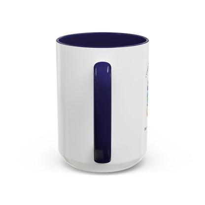 Cookies For Breakfast-Accent Coffee Mug (11, 15oz) (Lt Blue)
