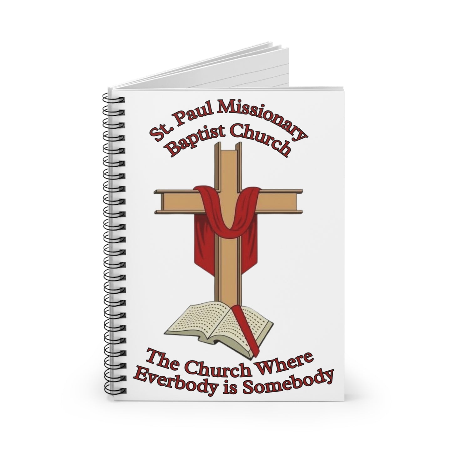 St. Paul Missionary Baptist Church Notebook —White