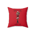They Not Like Us 3- (Dk Red) Spun Polyester Square Pillow