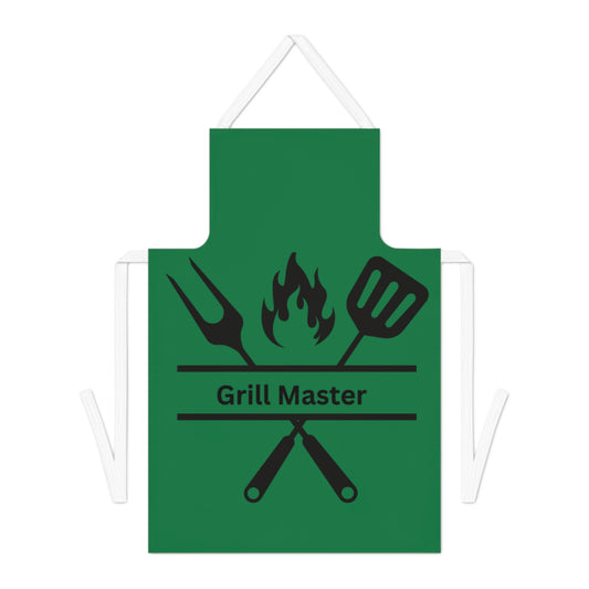 Grill Master Apron-Dk Green