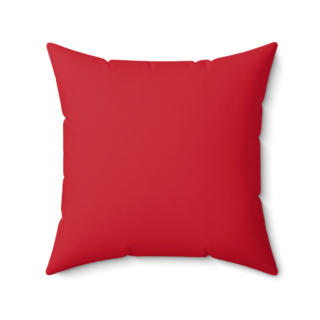 They Not Like Us 3- (Dk Red) Spun Polyester Square Pillow