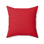 They Not Like Us 3- (Dk Red) Spun Polyester Square Pillow