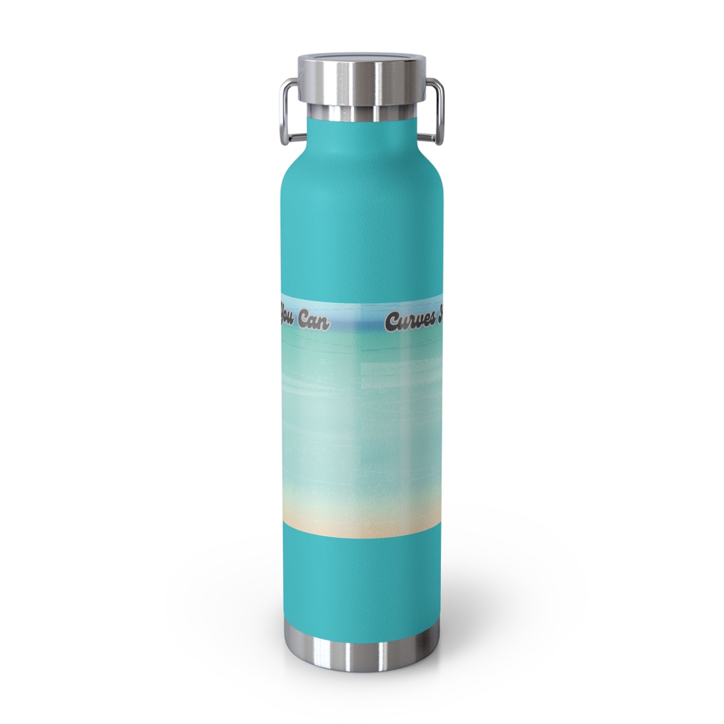 Curves and Confidence Insulated 22 oz Water Bottle