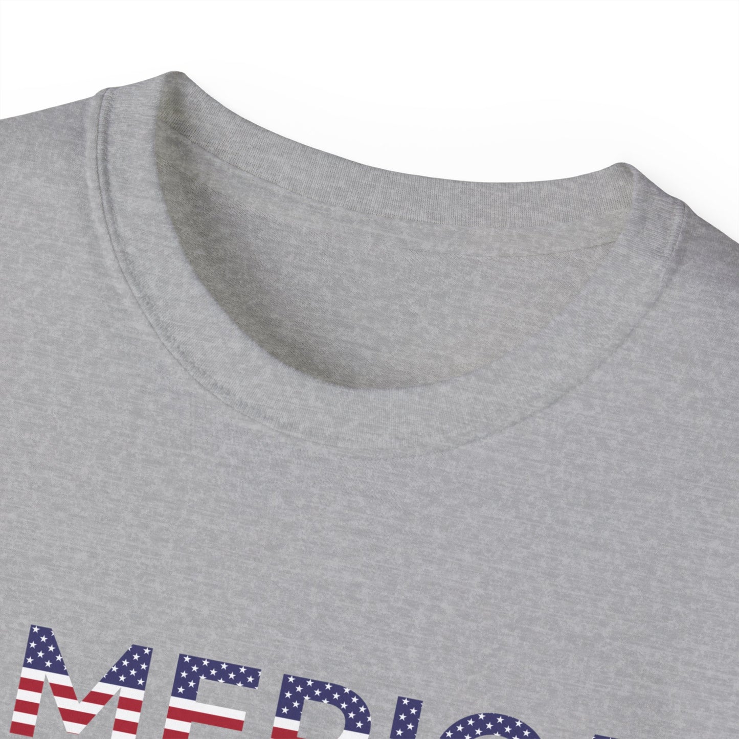 America Flag Heart T-Shirt — Patriotic 4th of July Tee