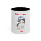 Puppy Blue Stocking