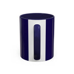 Mommin' Ain't Easy Coffee Mug (Navy) — Funny Mother's Day Accent Mug (11/15oz)