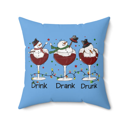 Drunk Snowmen-Light Blue