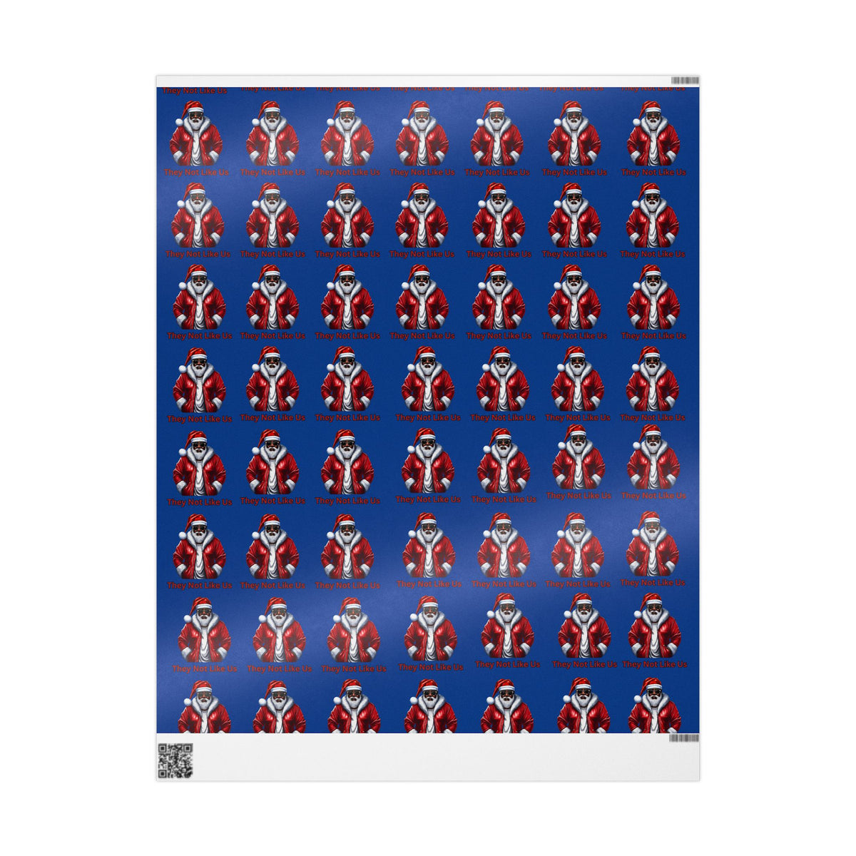 They Not Like Us (Blue) Wrapping Paper
