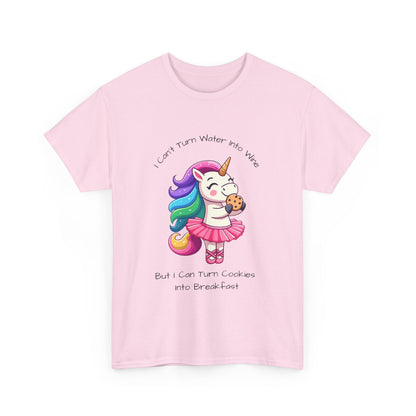 Turn Cookies Into Breakfast-Unisex Heavy Cotton Tee