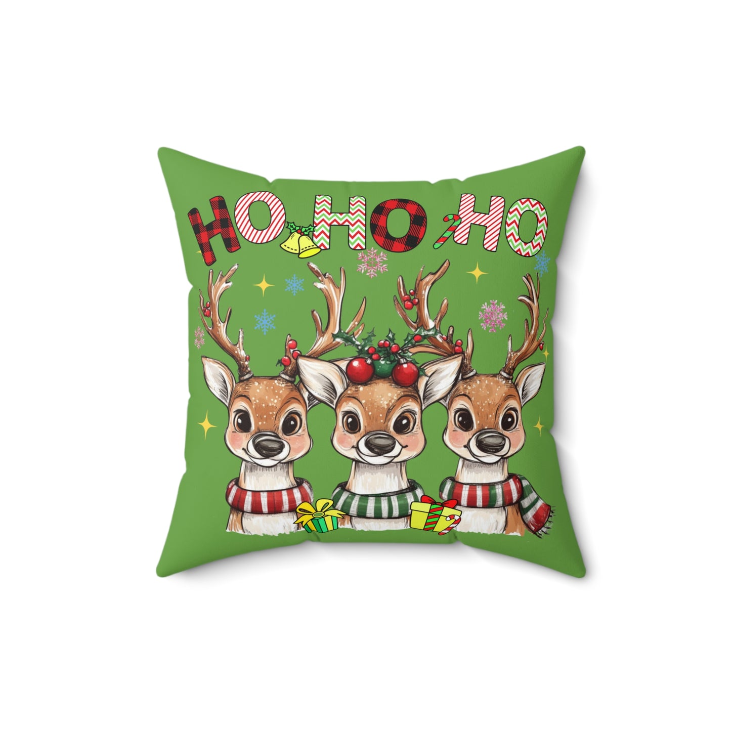 Christmas Reindeer-Green