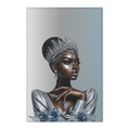 Queen Silver Area Rug - Royal Elegance Design