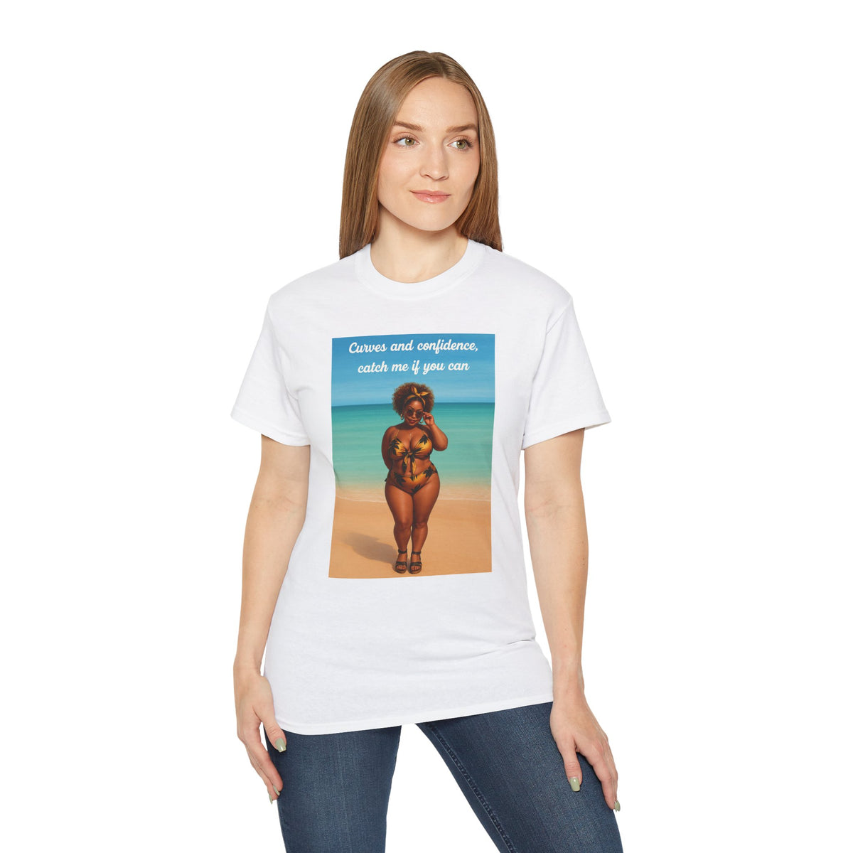 Curves and Confidence Tee - Unisex Ultra Cotton Shirt