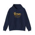 "King: Father • Provider • Husband • Hero" Graphic Pullover Hoodie
