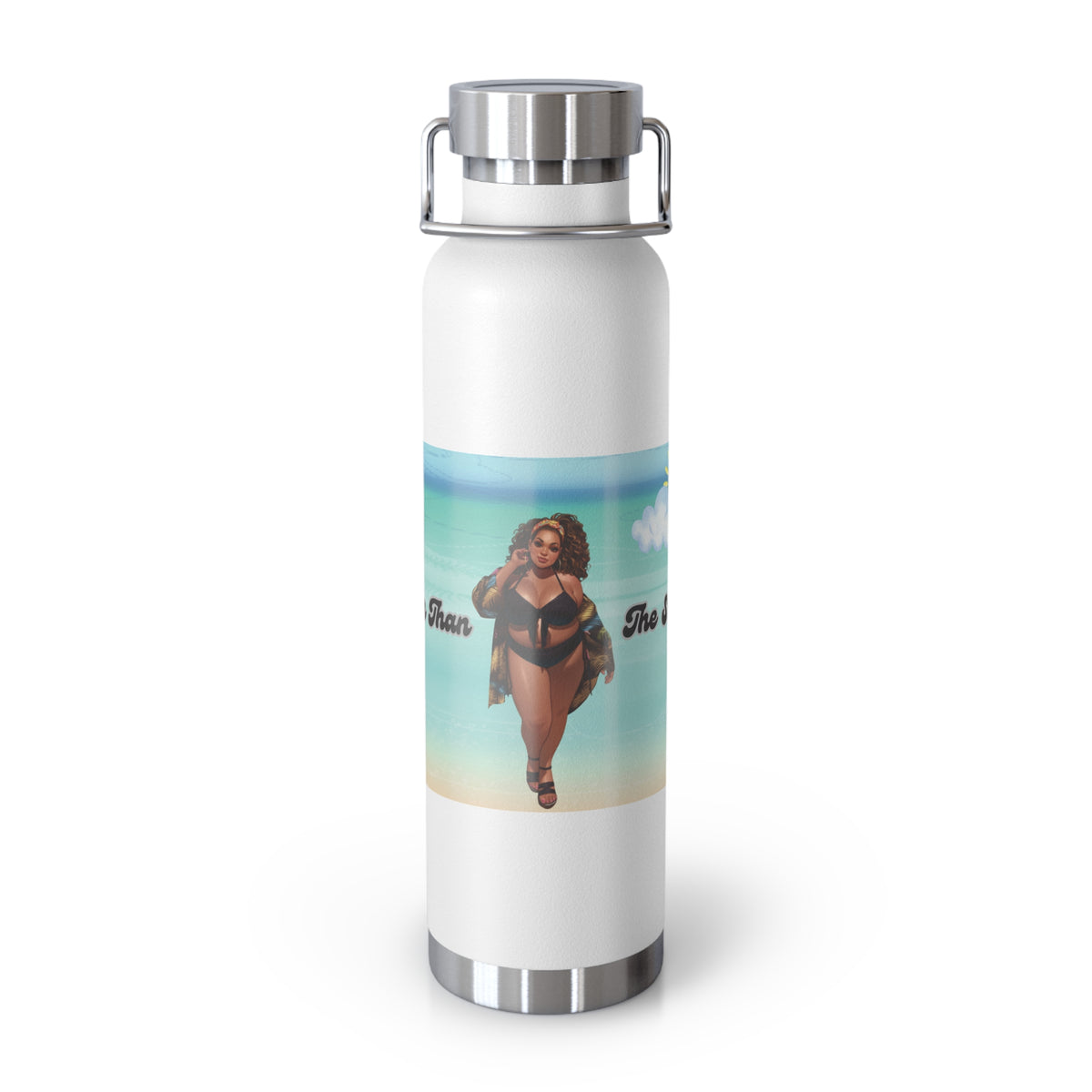 Hotter Than The Summer Sun Thermal Flask, Insulated 22 oz Water Bottle