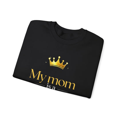 Mom Queen Sweatshirt — Mother's Day Crewneck