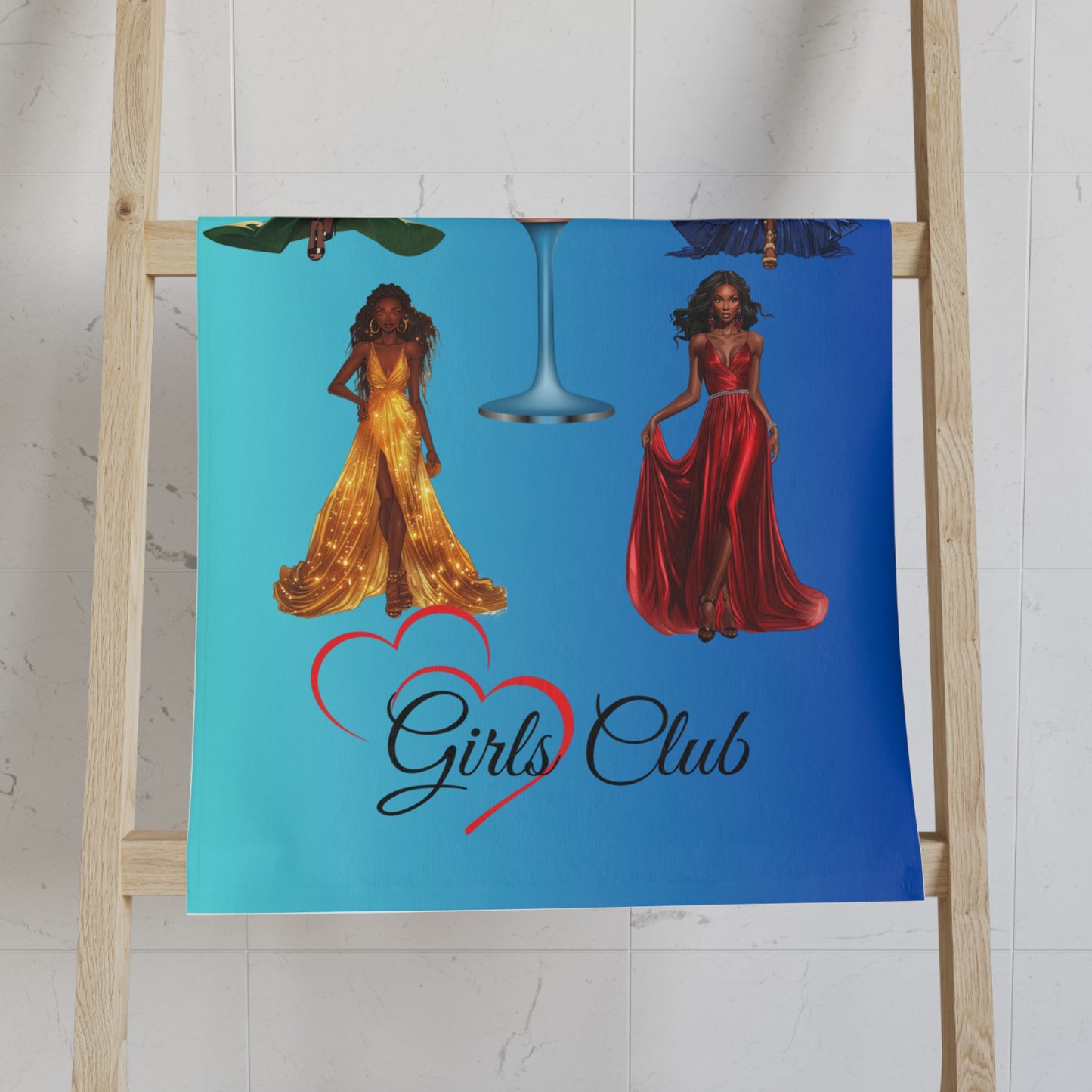 Galentine's Girls Club-Hand Towel