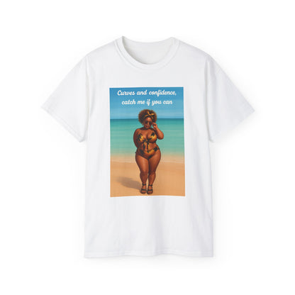 Curves and Confidence Tee - Unisex Ultra Cotton Shirt
