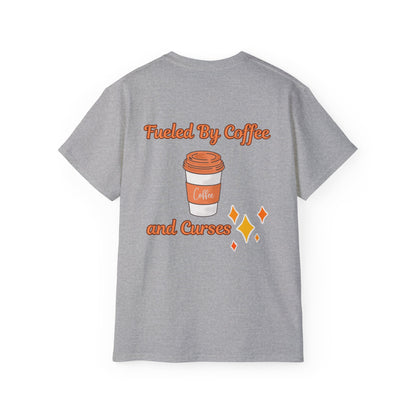 Fueled By Coffee and Curses Ghost T-Shirt