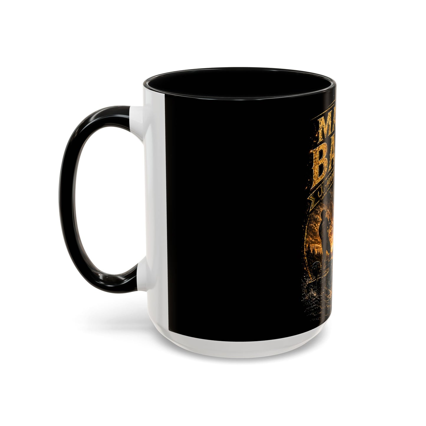 Master Baiter Fishing Coffee Mug – Funny Fisherman 11/15oz Accent Mug