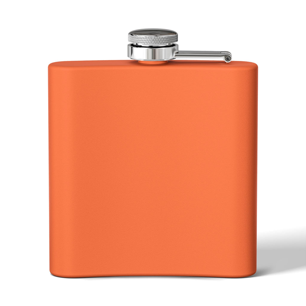 "Father Husband Provider Hero" 6oz Stainless Steel Flask- Gift for Dad