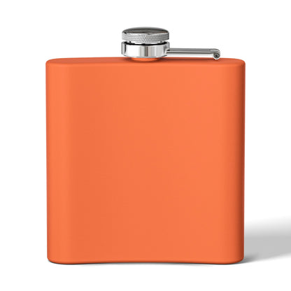 "Father Husband Provider Hero" 6oz Stainless Steel Flask- Gift for Dad