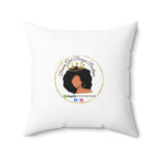 Moon-Spun Polyester Square Pillow