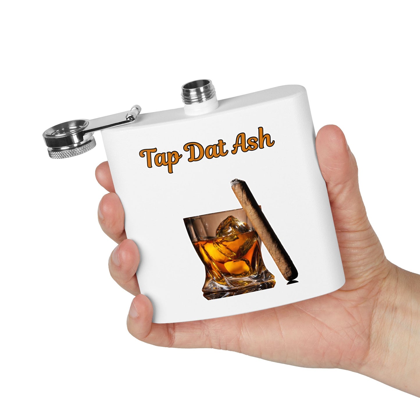 Stainless Steel Flask Tap Dat Ash 3