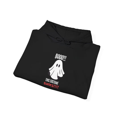 Boo Costume Sucks-Black-Hoodie