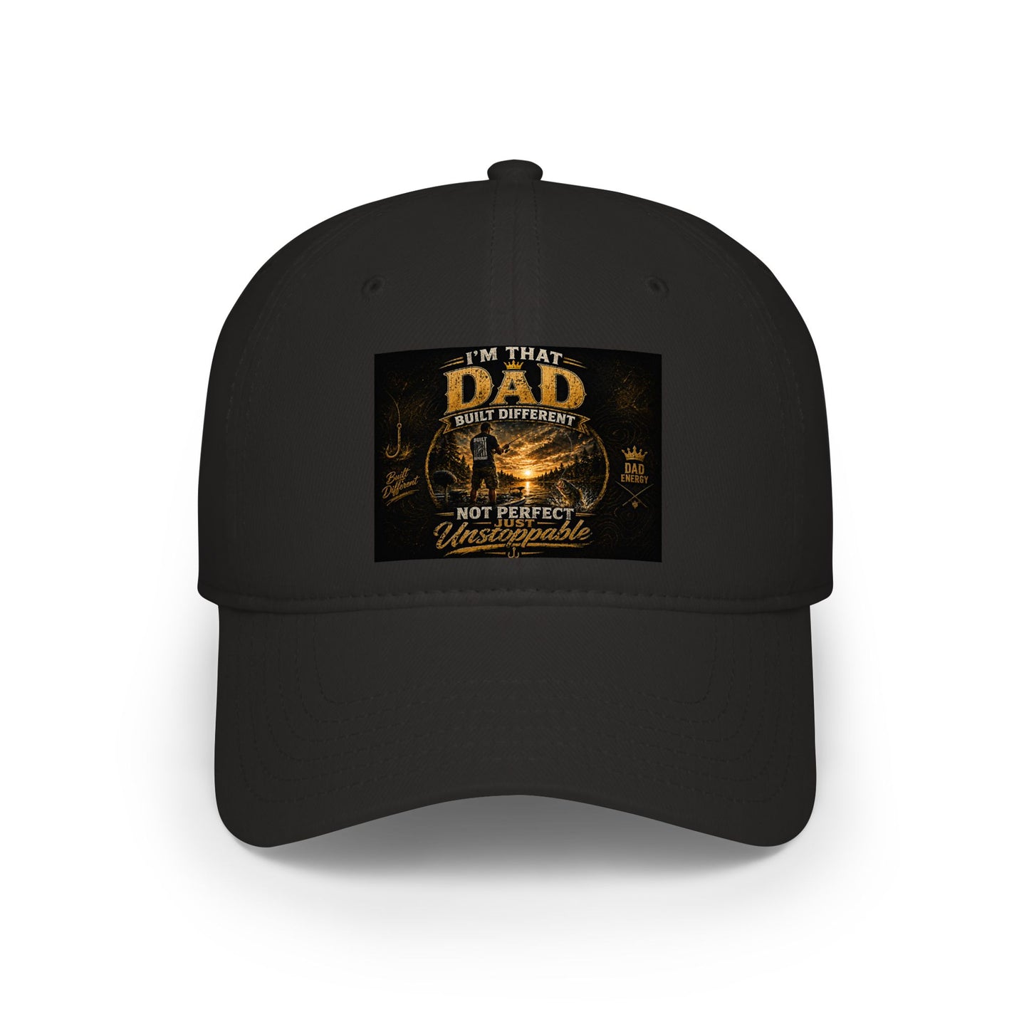 "I'm That Dad" Vintage fishing Design- Low Profile Baseball Cap