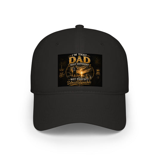 "I'm That Dad" Vintage fishing Design- Low Profile Baseball Cap