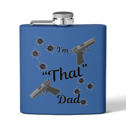Funny Stainless Steel Flask for Dad | I'm "That" Dad