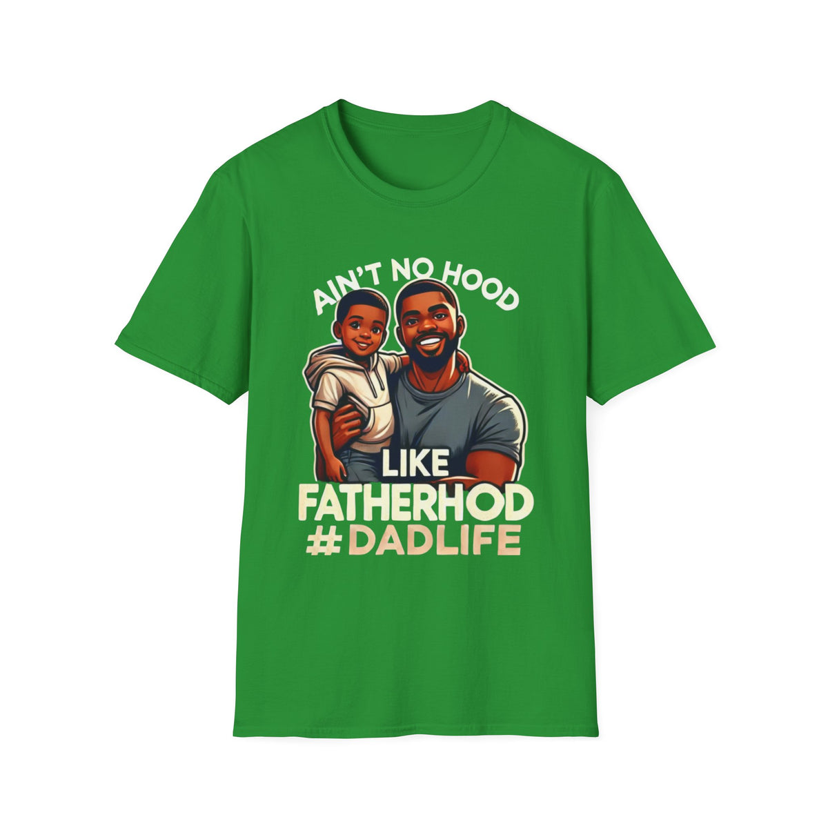 Dad Life Unisex Softstyle T-Shirt, Gift for Father's Day