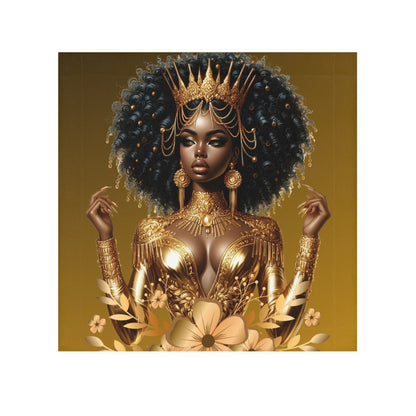 Golden-Goddess-Face Towel