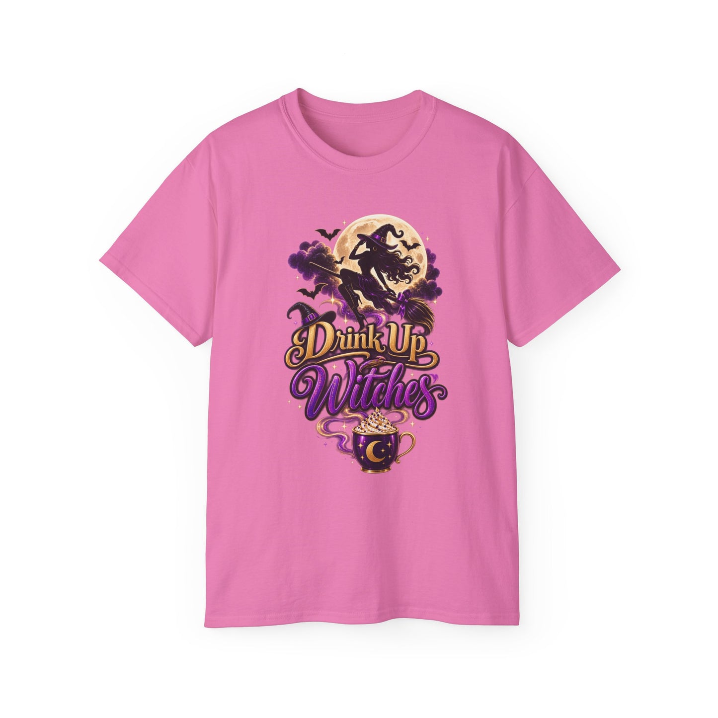 Drink Up Witches-bougie Cotton Tee