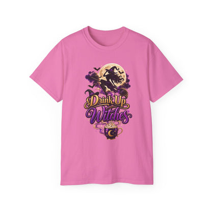 Drink Up Witches-bougie Cotton Tee