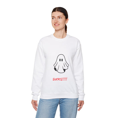 Boo Costume Sucks-Black-Sweatshirt