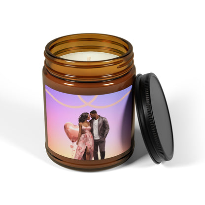 You Have My Heart-Scented Soy Candle (Multi-Size, Amber Jar)