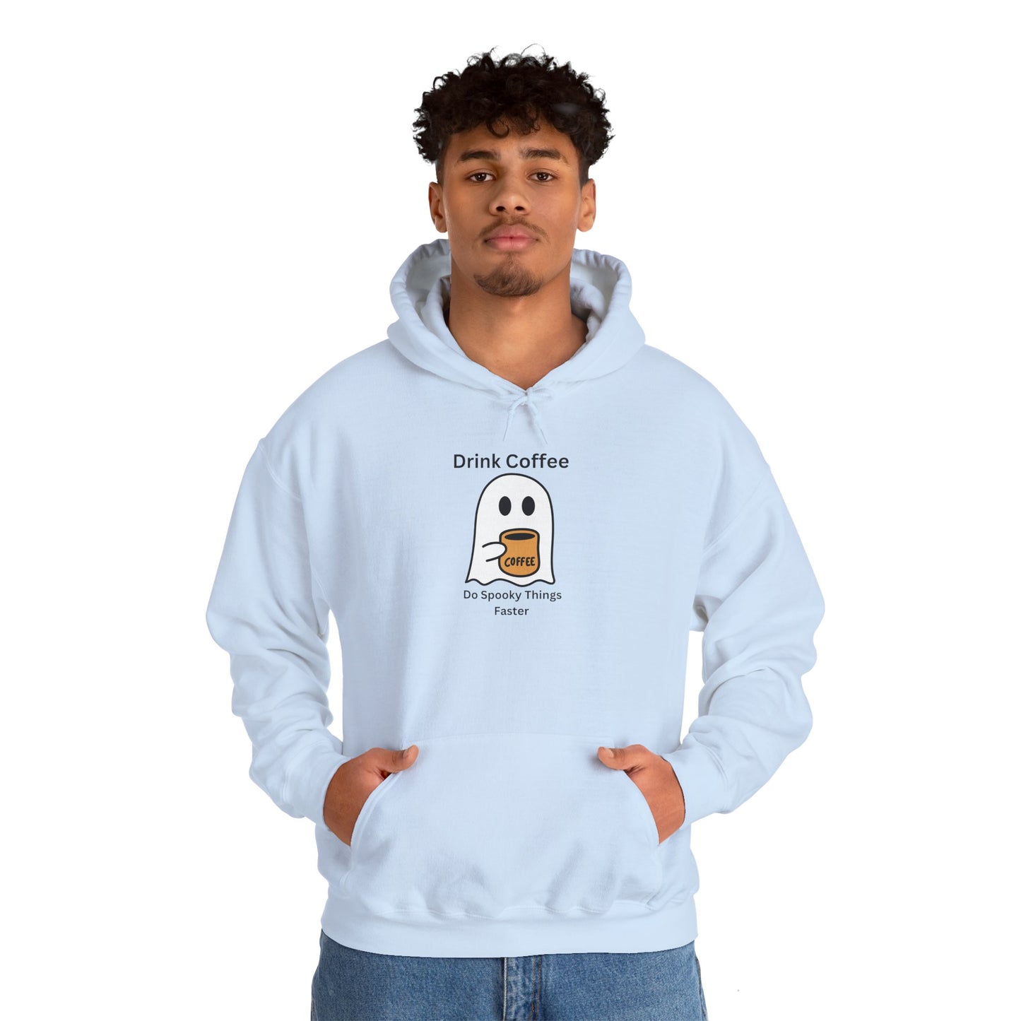 Drink Coffee-Ghost-Hoodie