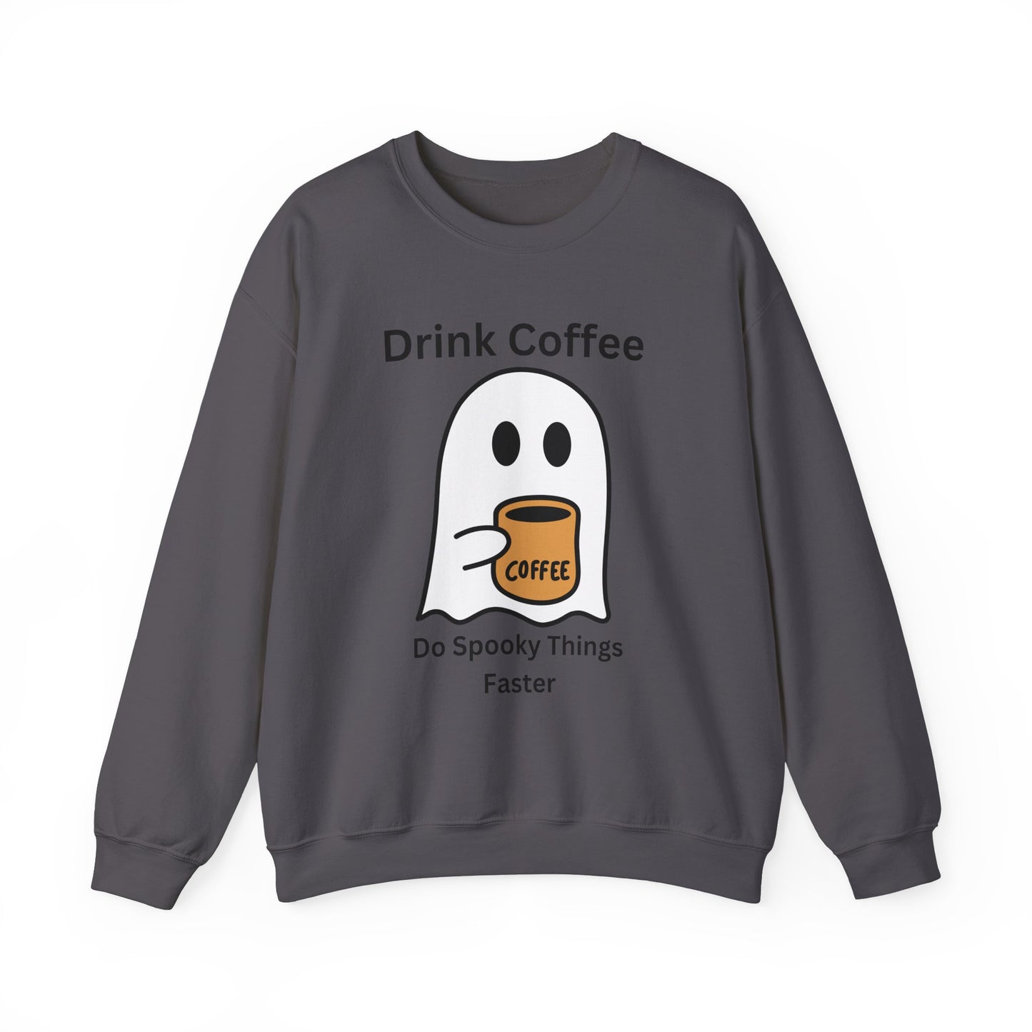 Boo Drink Coffee-Ghost-Sweatshirt