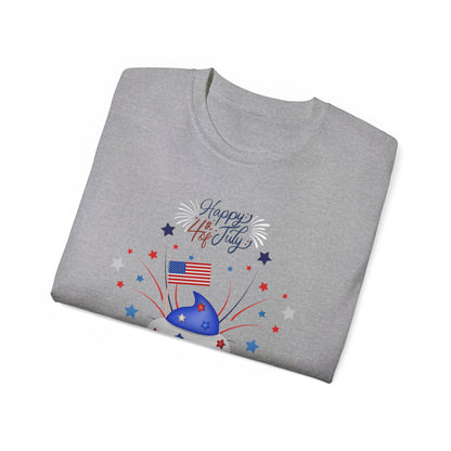 4th of July Cupcake T-Shirt — Happy 4th USA Patriotic Tee