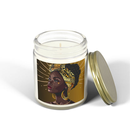 Star-Scented Candles, Coconut Apricot Wax (4oz, 9oz)