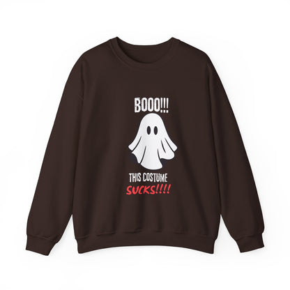 Boo Costume Sucks-Black-Sweatshirt