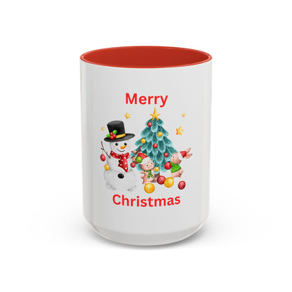 Snowman w Christmas Tree